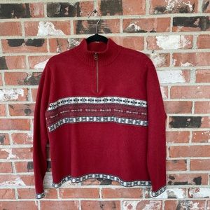 Eddie Bauer sweater-oversized wool